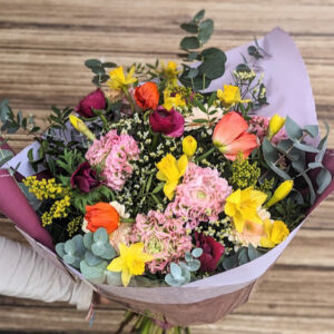 Bouquet de fleurs françaises de saison
